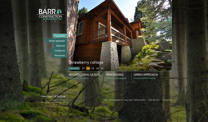 Web design inspiration